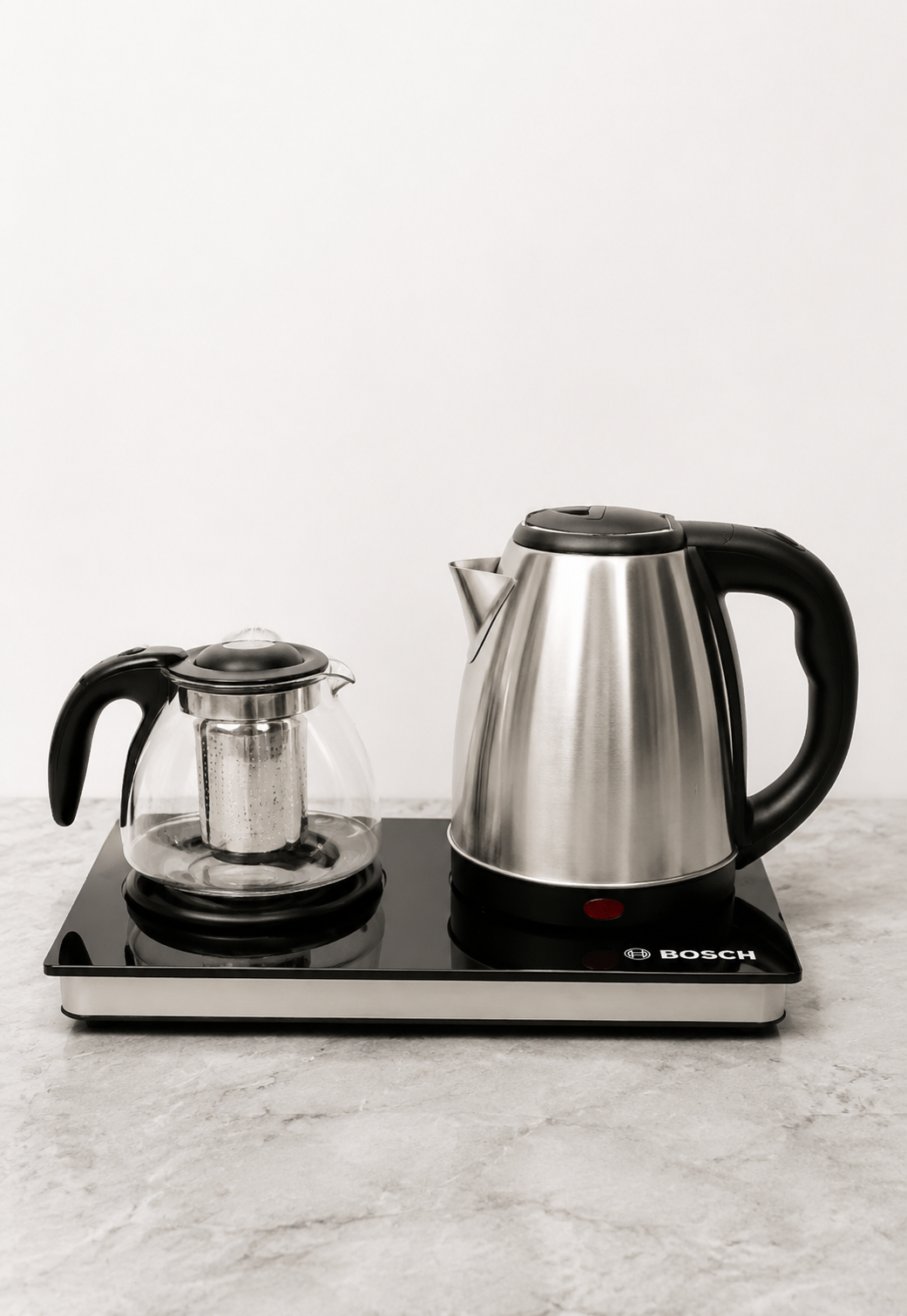 چای ساز کنار همی برند  BOSCH بوش صفحه شیشه ای